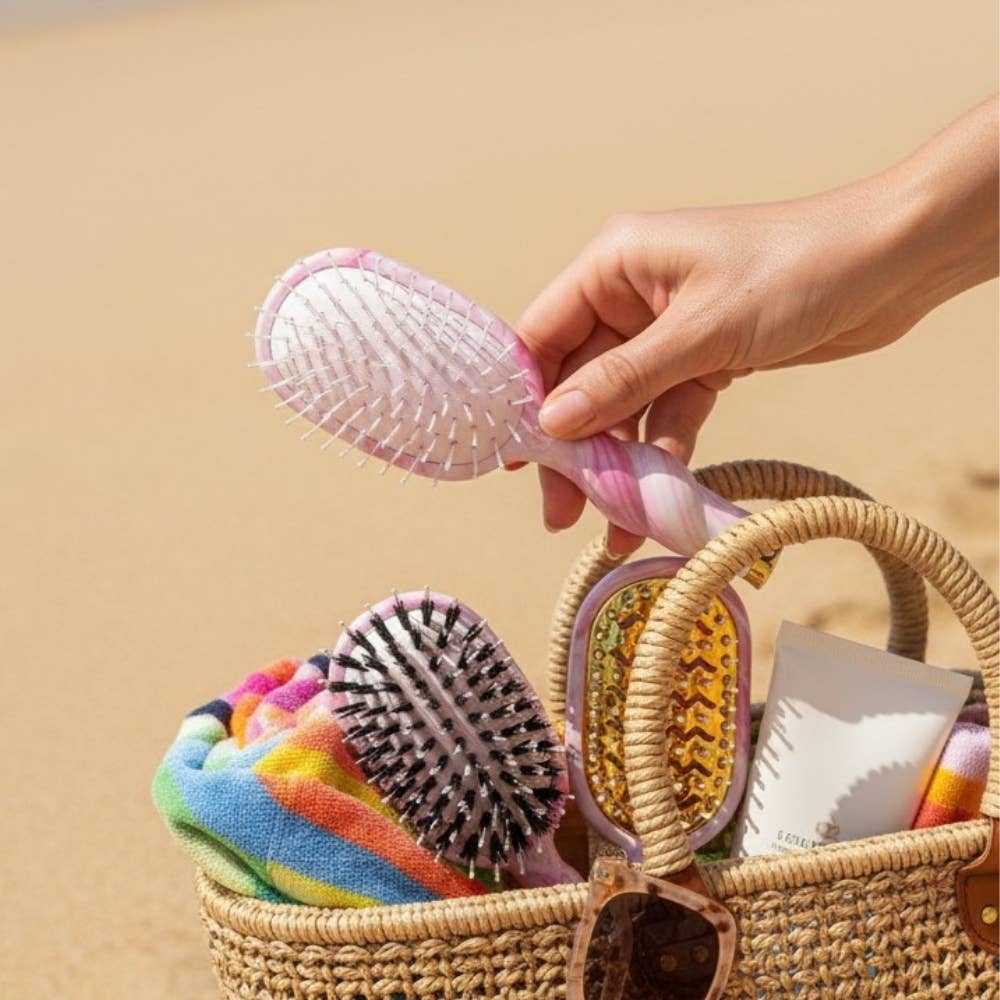 TELETIE Mini Detangler Brush for Medium Hair | Pinch Me!