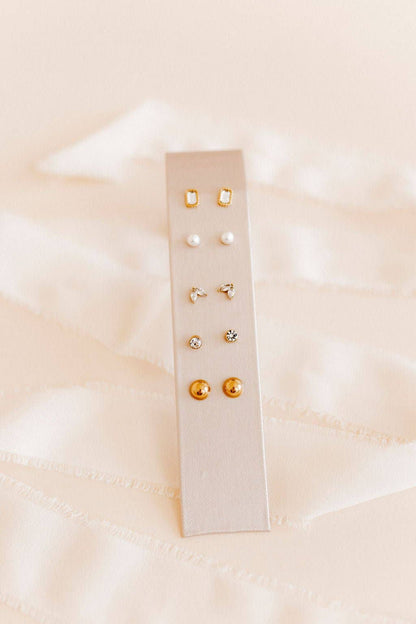 Madison Screwback Stud Earrings