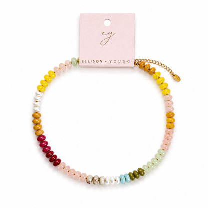 Color Garden Beaded Necklace