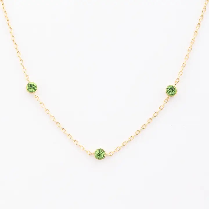 Michelle McDowell Kristina Birthstone Necklaces