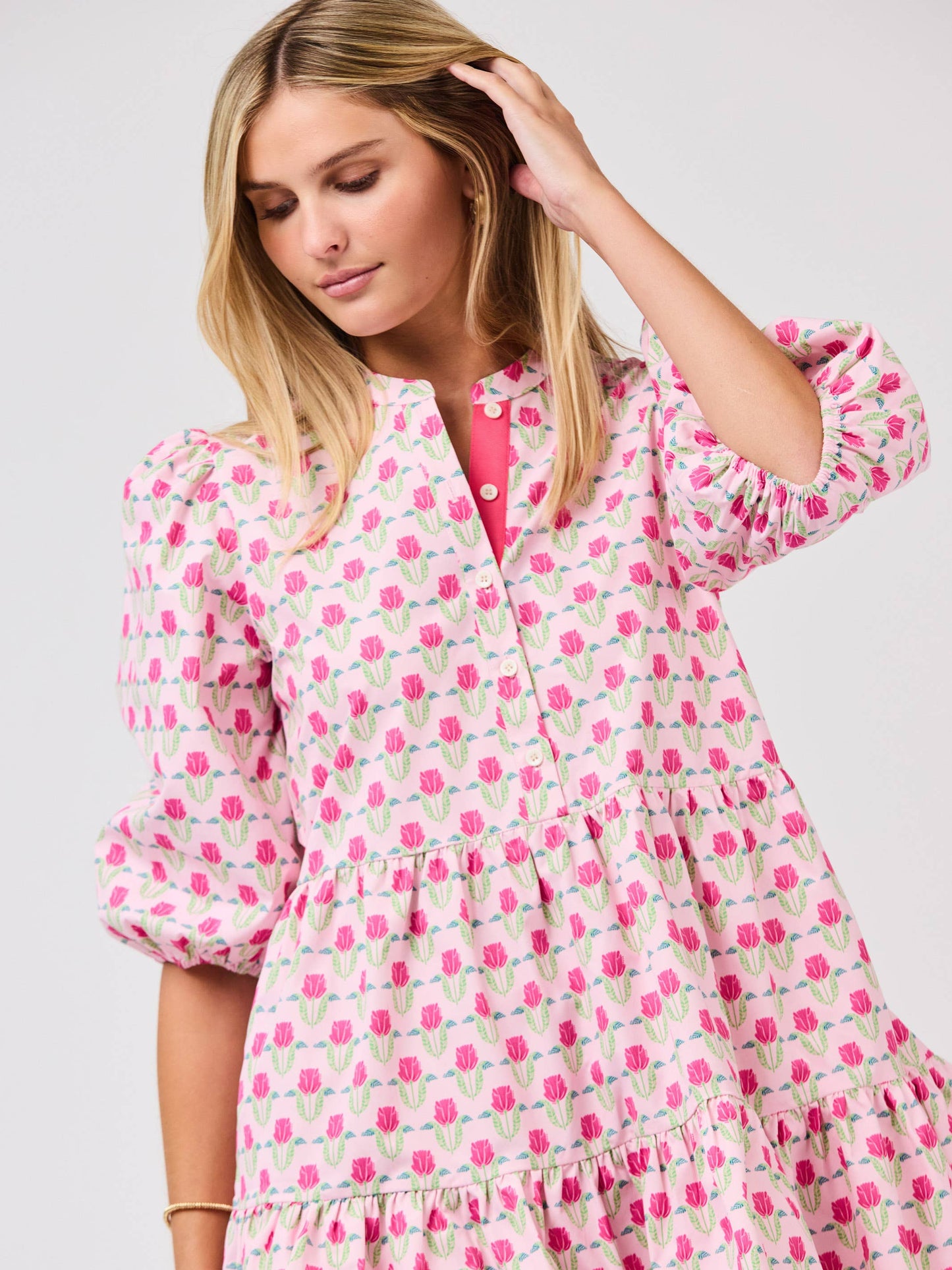 Flora Fanfare Pink Riley Mini Dress