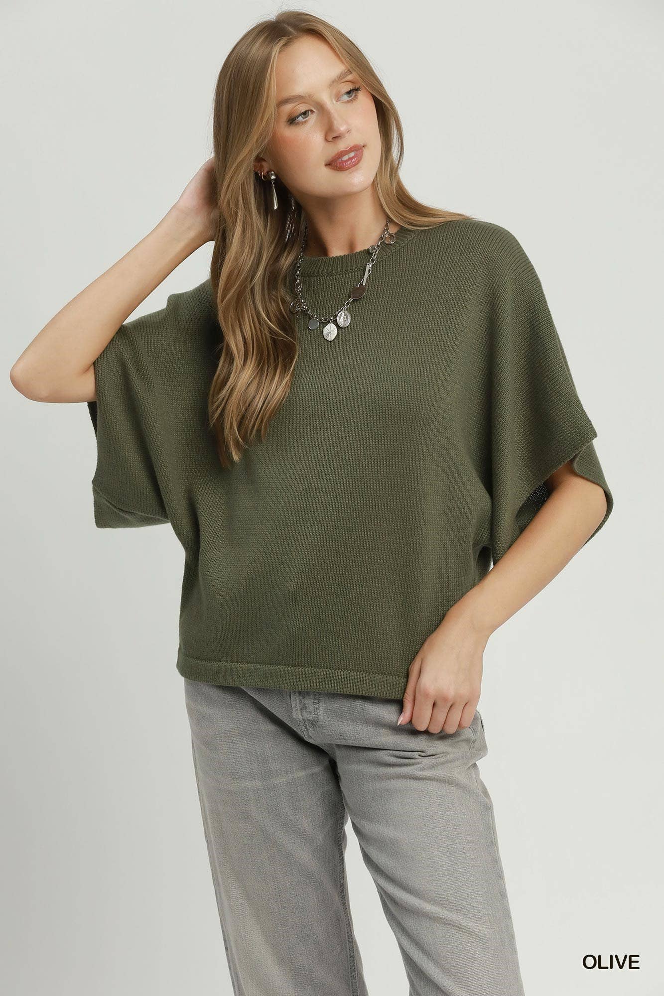 The Sloane Poncho Sweater
