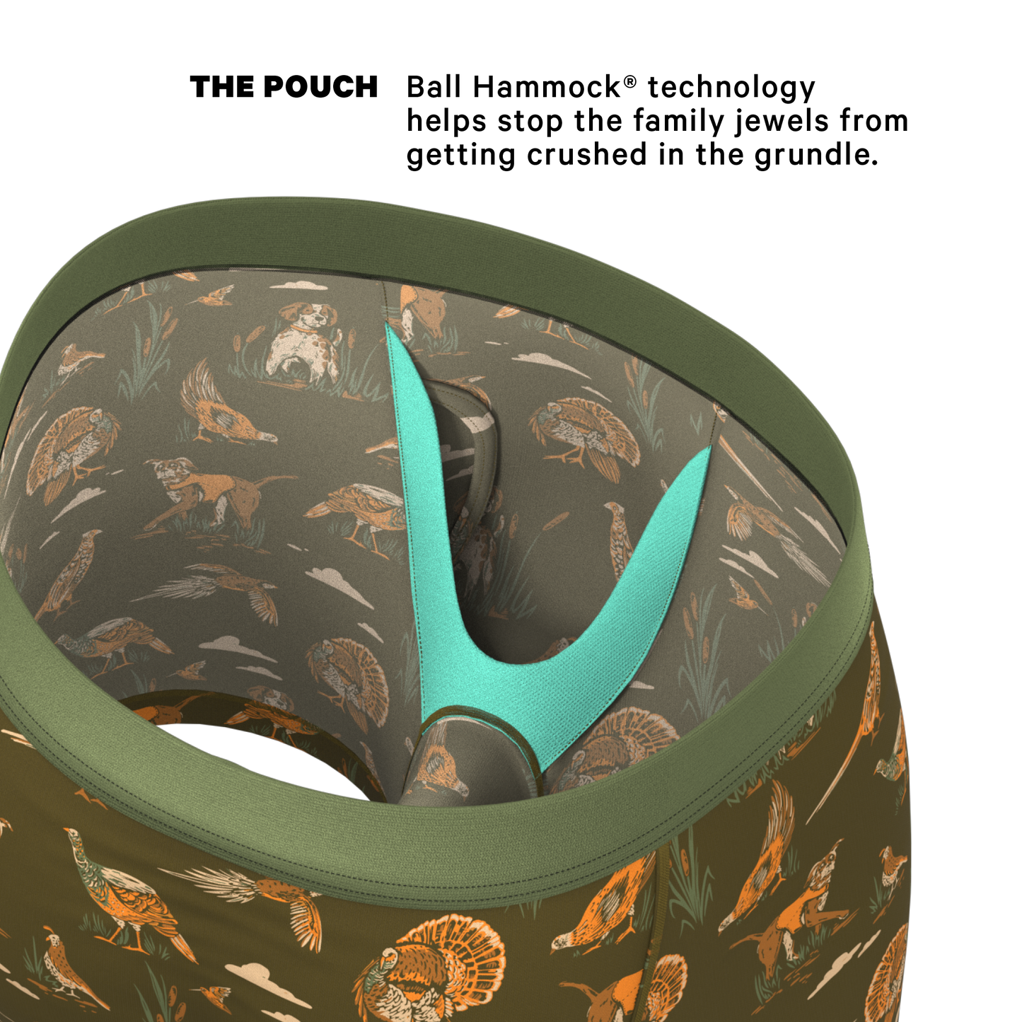The Avian Crew | Hunting Ball Hammock® Pouch Underwear With Fly