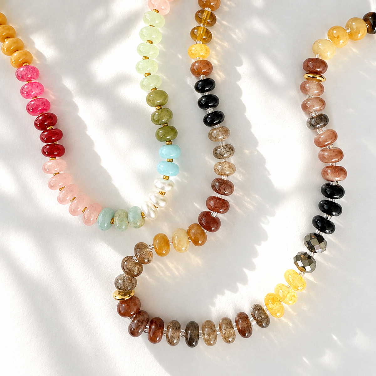 Color Garden Beaded Necklace