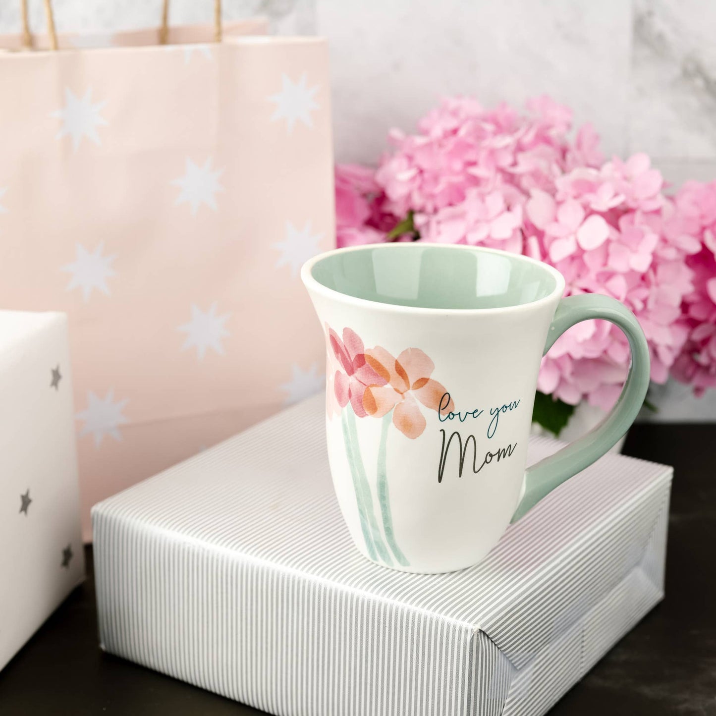 Love you Mom 16 oz Mug