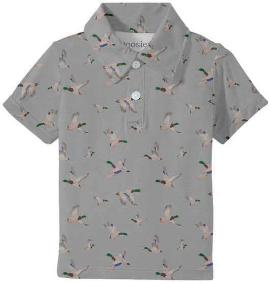 Mallard Ducks Short Sleeve Polo