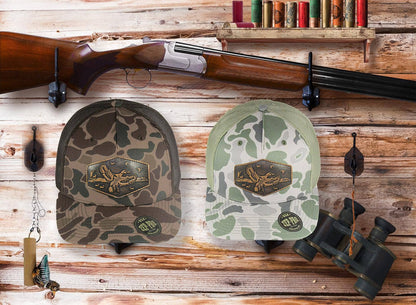 Green, Gray, & Camo Mallard Trucker Hat