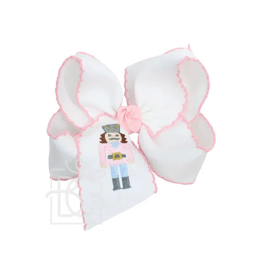 Beyond Creations Nutcracker Crochet Edge Bow