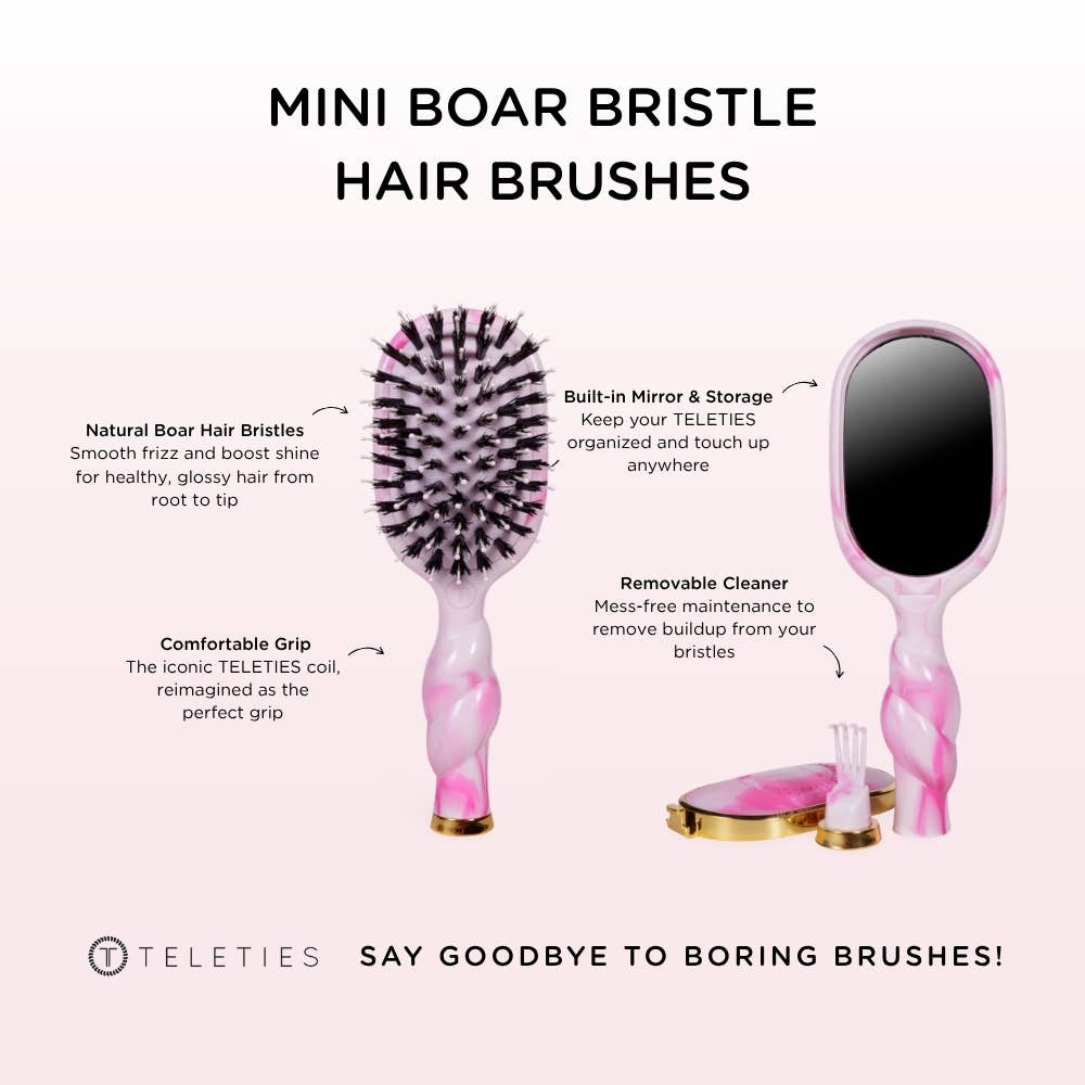 TELETIE Mini Boar Brush | Pinch Me!