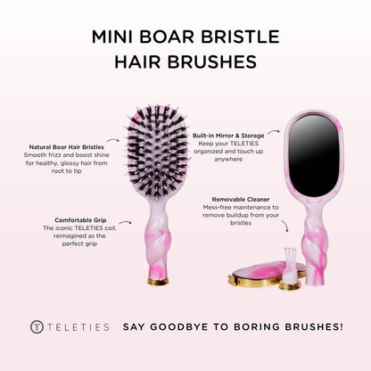 TELETIE Mini Boar Brush | Pinch Me!
