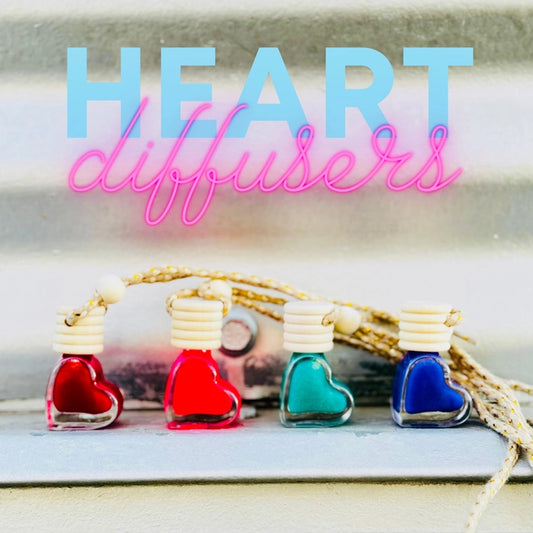 Heart Car Air Freshener Diffusers