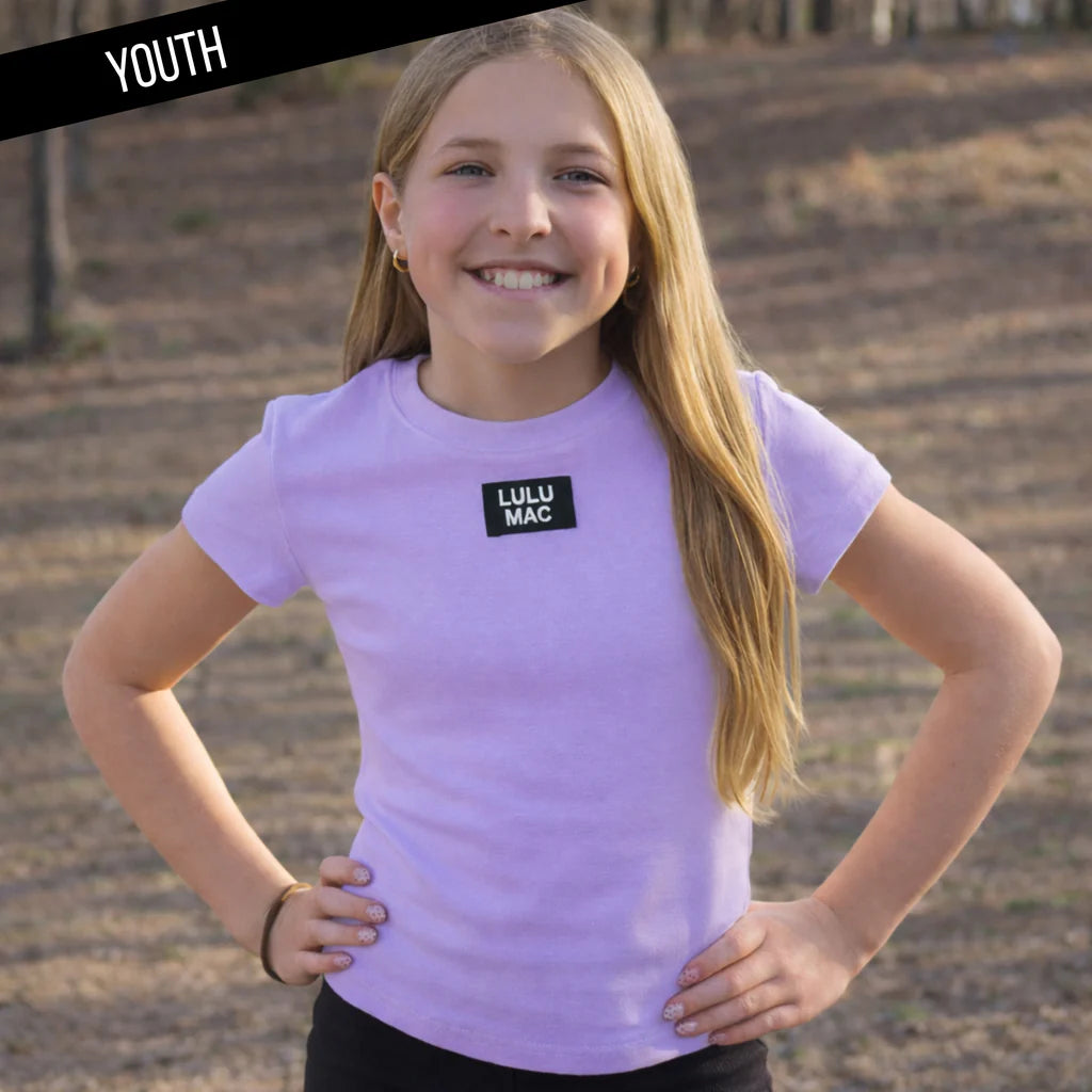 Youth Lavender Lulu Mac Baby Doll Top