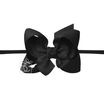 Beyond Creations Pantyhose Headband w/ Large Bow