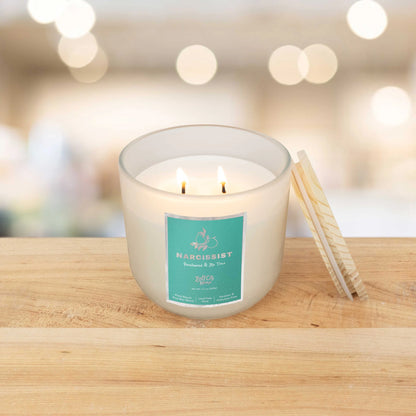 Buff City Soap Two-Wick Candle - Narcissist