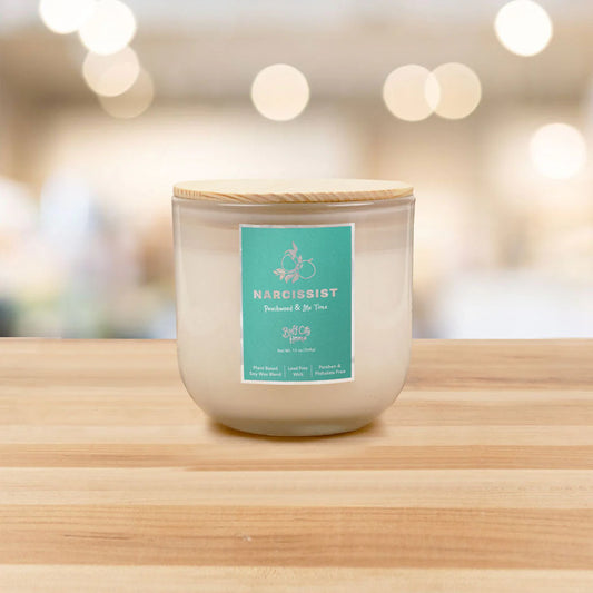 Buff City Soap Two-Wick Candle - Narcissist
