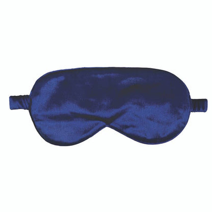 Navy Velvet Eye Mask
