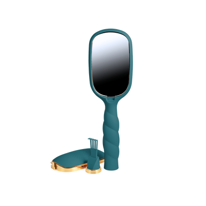 TELETIE Detangler Hair Brush for Thick Hair | Teal With It