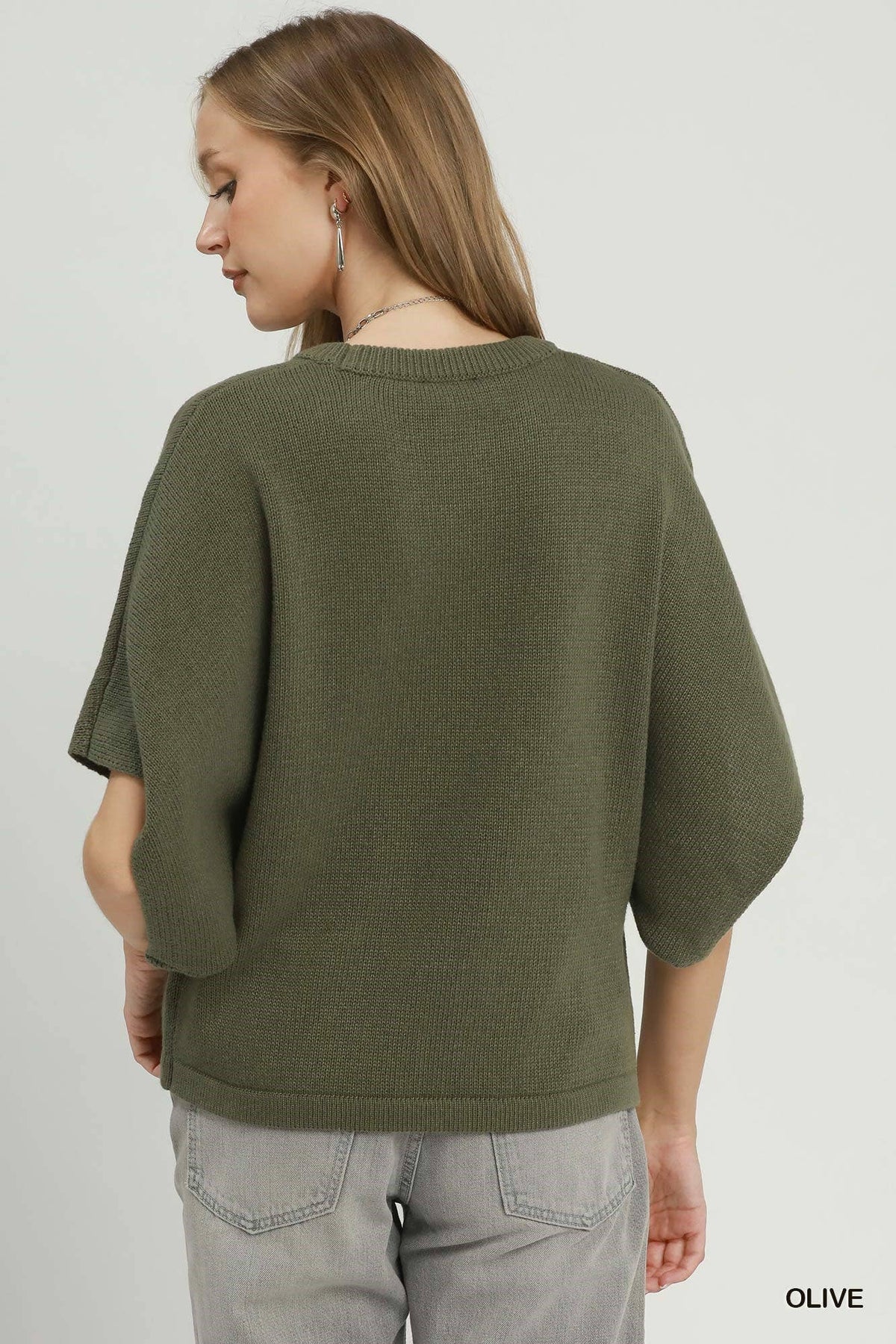 The Sloane Poncho Sweater