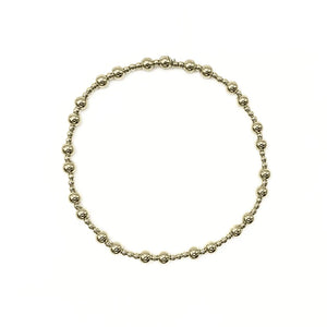 The Charleston Collection 14k Gold-Filled Beaded Bracelet - 2mm & 4mm