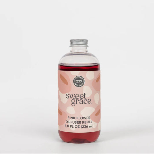 Pink Dye Flower Diffuser Refill - Sweet Grace