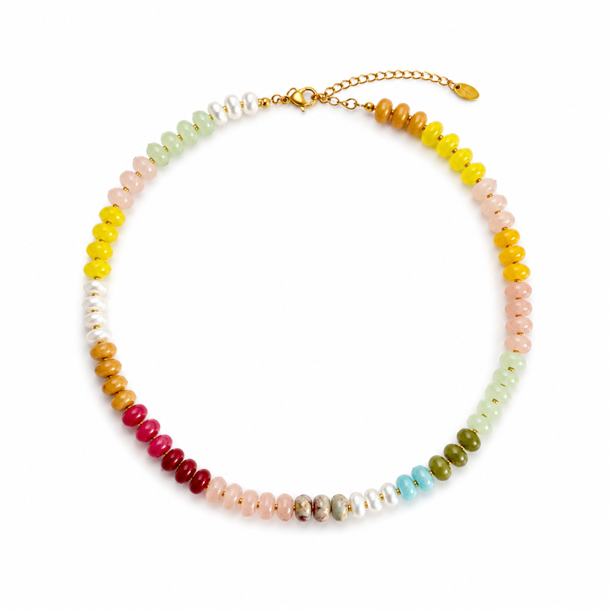 Color Garden Beaded Necklace