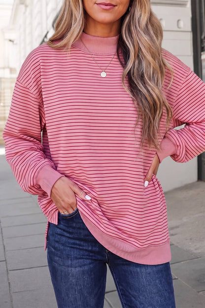 Caroline Striped Sweatshirt