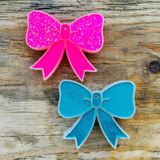 Glitter Bow Car Freshie