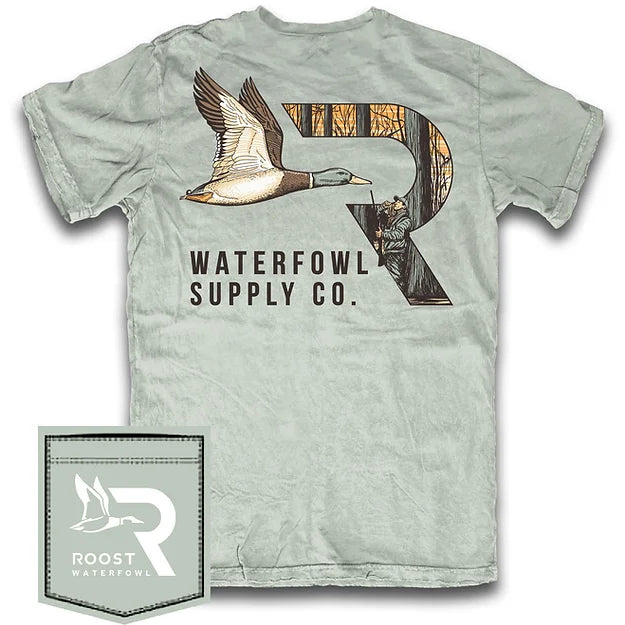 Roost Waterfowl Logo Short Sleeve