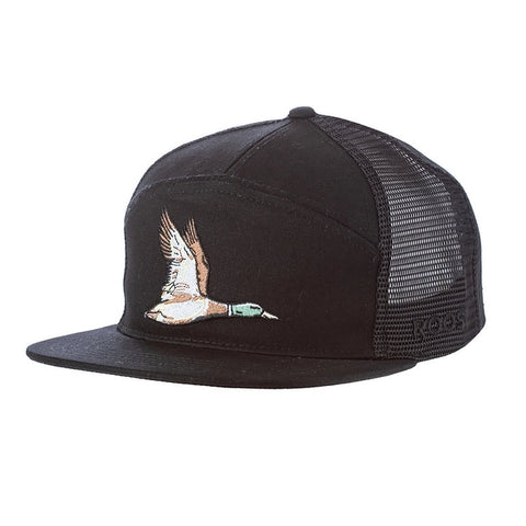 Roost Black Full Body Duck Hat