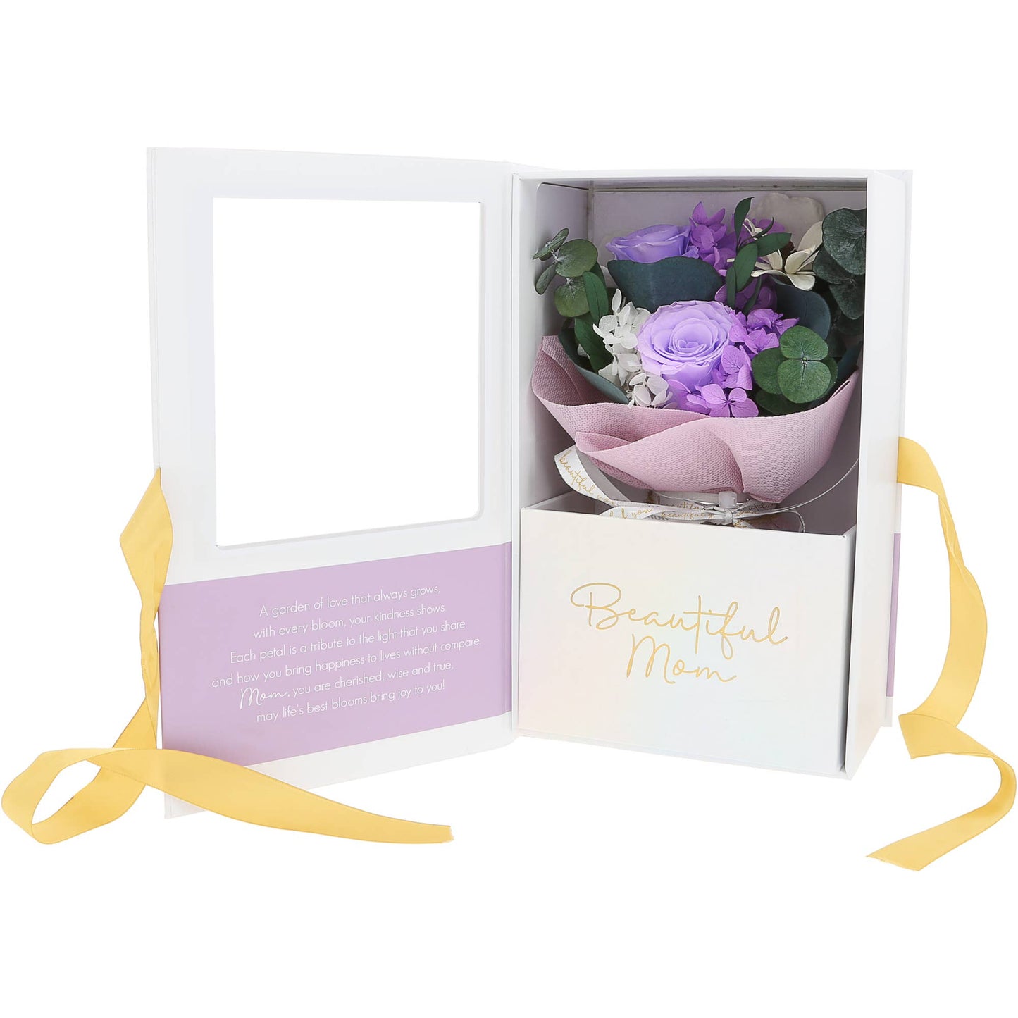 Purple Mom Preserved Floral Bouquet