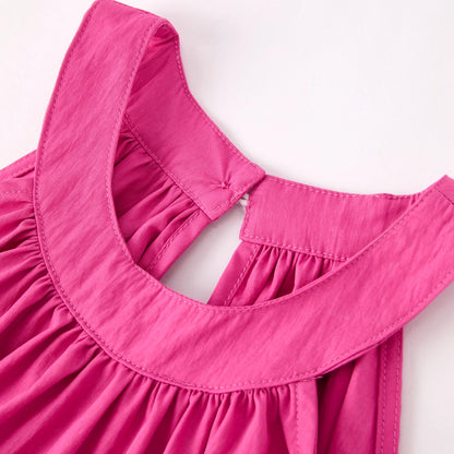 Youth Rose Red Halter Dress
