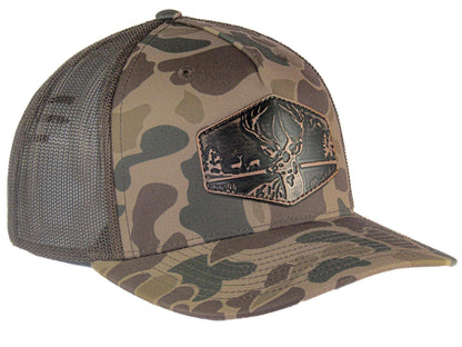 Buck Old School Camo Trucker Hat