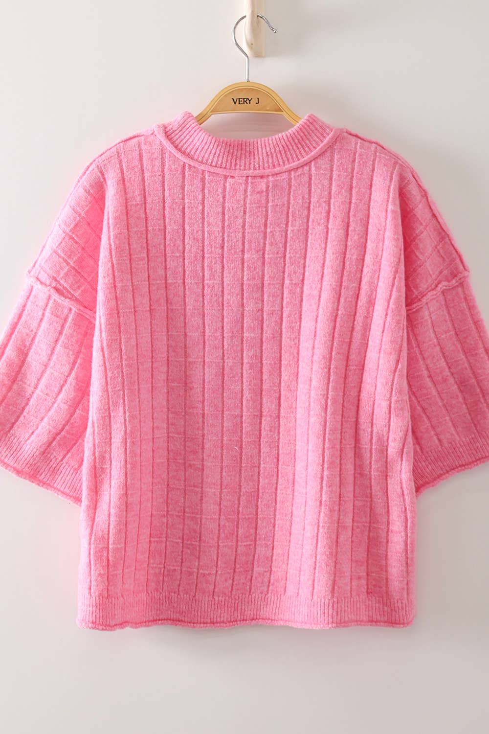 Allie Ribbed Knit Sweater