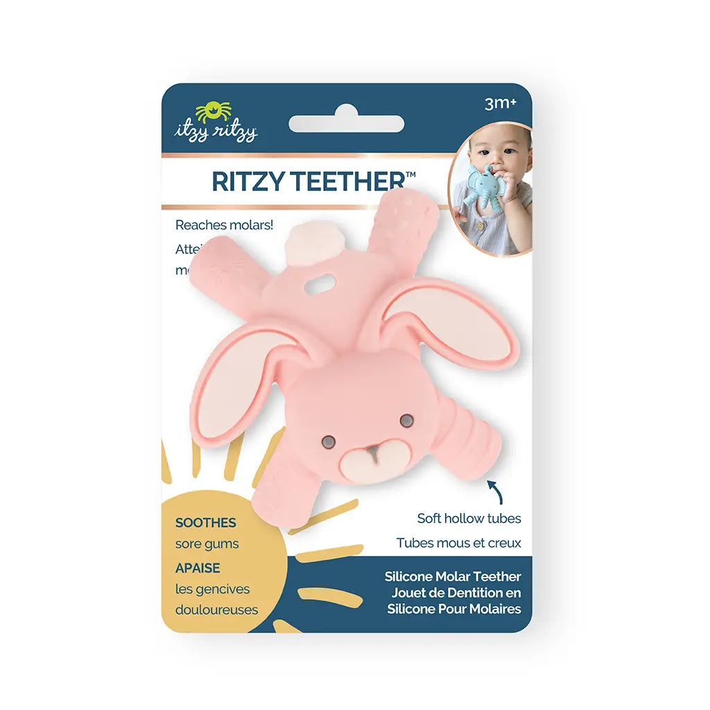 Ritzy Teether™ Baby Molar Teether - Ana the Bunny