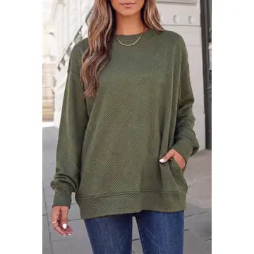 The Essential Textured Pullover