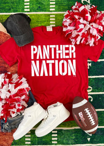 Youth Red Panther Nation Spirit Tee