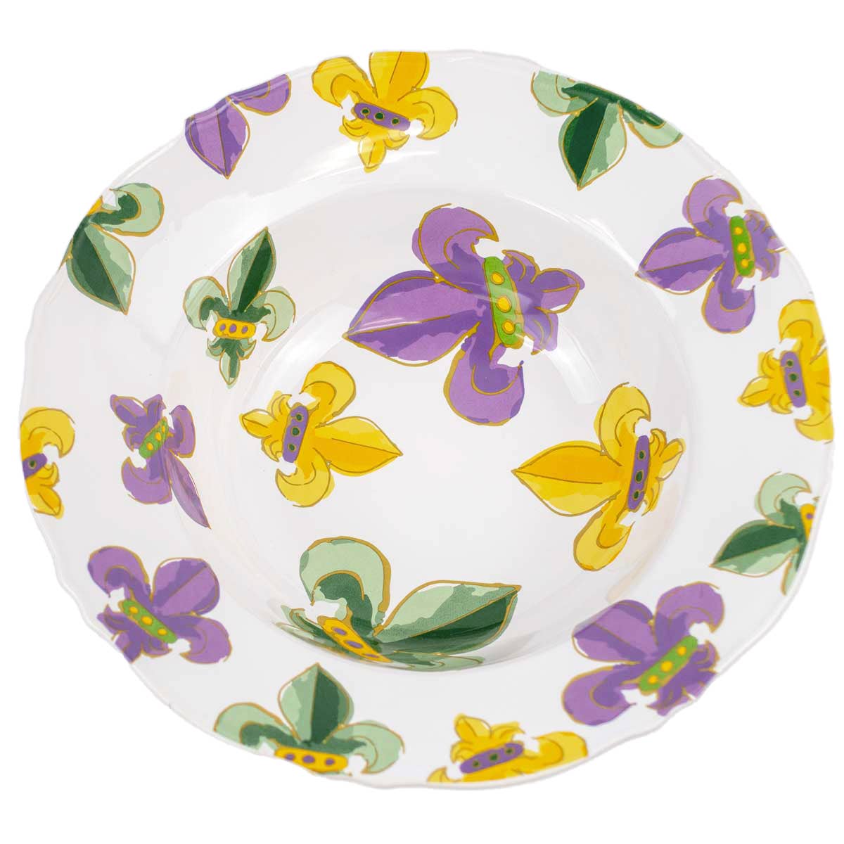 Fleur De Lis Orleans Bowl