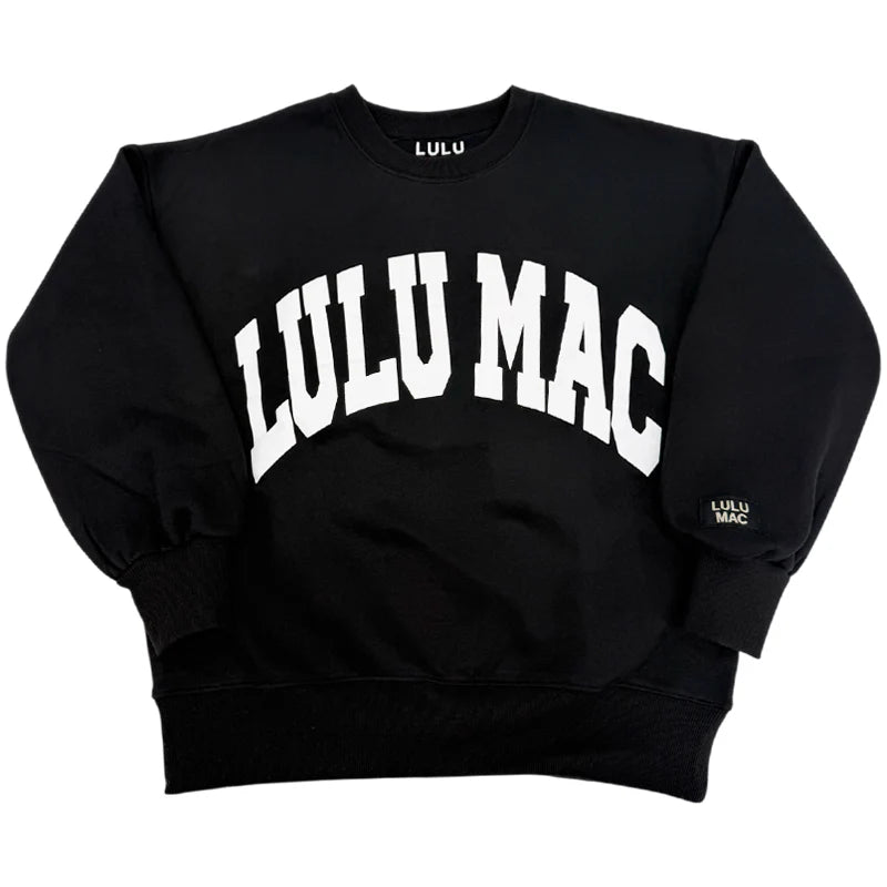 Lulu Mac Black & White Sweatshirt