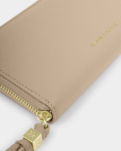 Light Taupe Lottie Large Purse