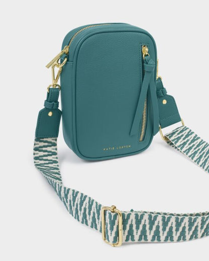 Teal Hallie Small Crossbody Bag