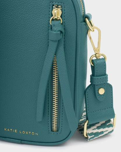 Teal Hallie Small Crossbody Bag