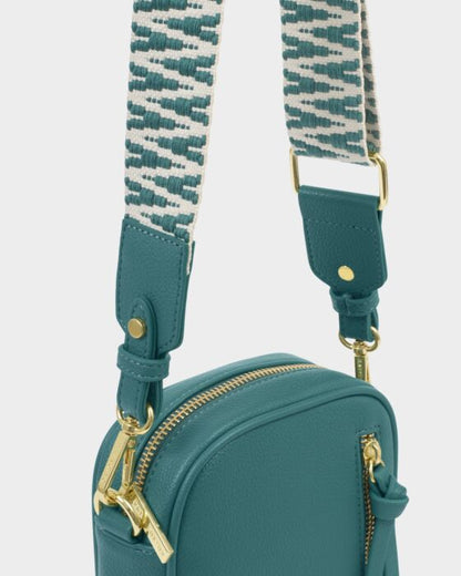Teal Hallie Small Crossbody Bag