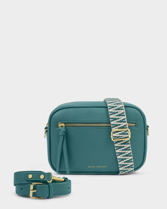 Teal Hallie Crossbody Bag