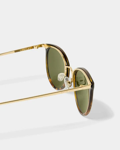 Gradient Black Tortoiseshell Santorini Sunglasses