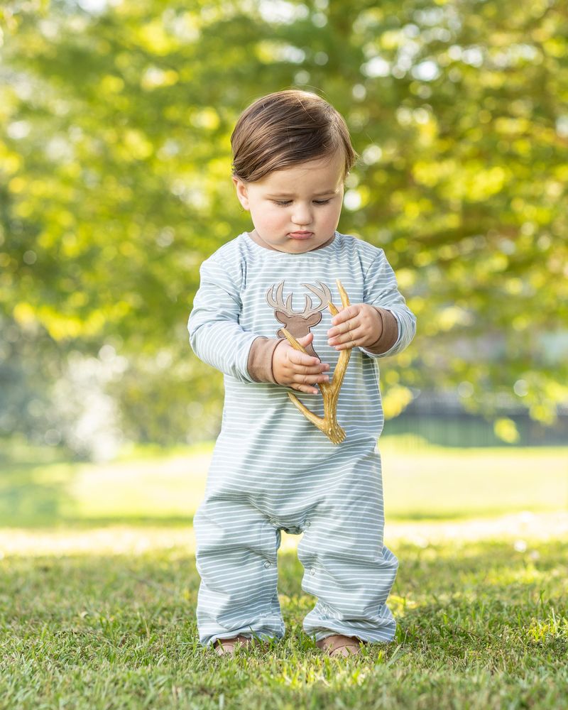 Trotter Street Deer Romper