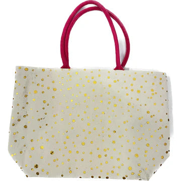 Printed Gold Foil Nutcracker Tote Bag