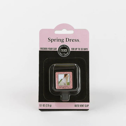 Auto Vent Clip - Spring Dress