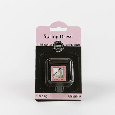 Auto Vent Clip - Spring Dress