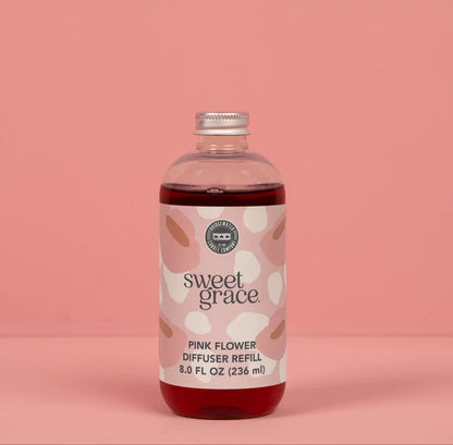 Pink Dye Flower Diffuser Refill - Sweet Grace