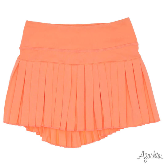Youth Melon Mini Pleated Skort